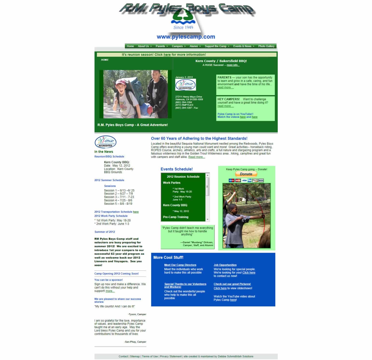 RM Pyles Boys Camp - Non-Profit